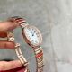 Swiss Grade Cartier Baignoire De 1920 Quartz Watches Rose Gold Half diamond Case (7)_th.jpg